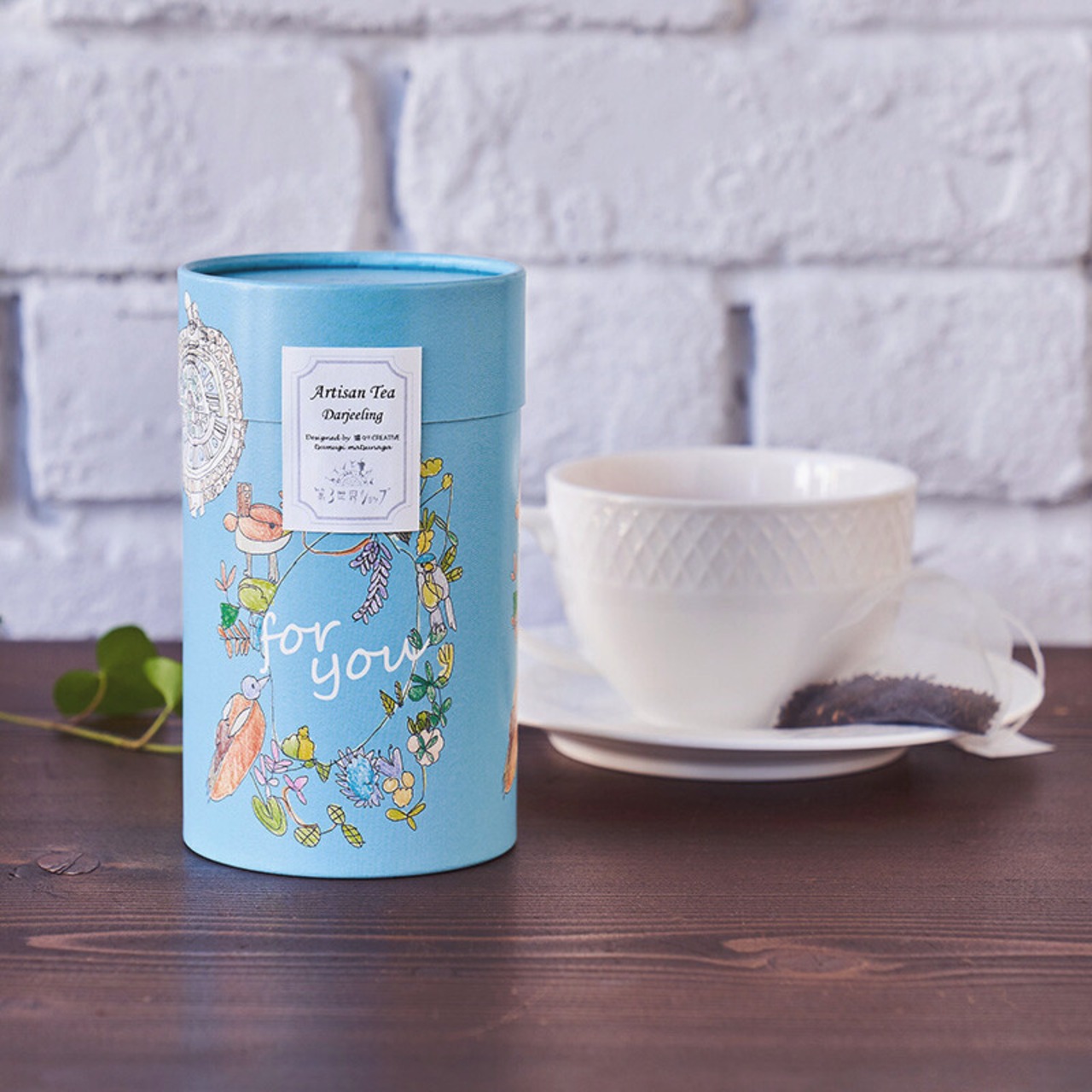 Artisan Tea Darjeeling とりたちのリース【フェアトレード】【オーガニック／有機】【紅茶】