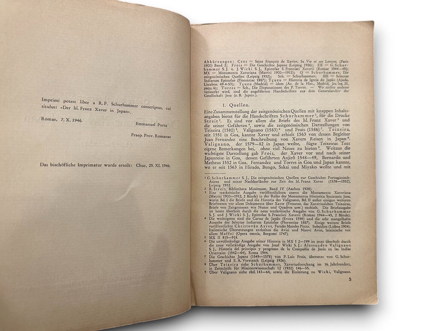SJ310】【AUTHOR'S SIGNED PRESENTATION COPY】Der hl. Franz SJ310】【AUTHOR'S SIGNED PRESENTATION COPY】Der hl. Franz