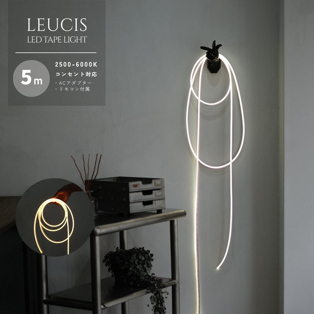 LEUCIS LED テープライト 5m
