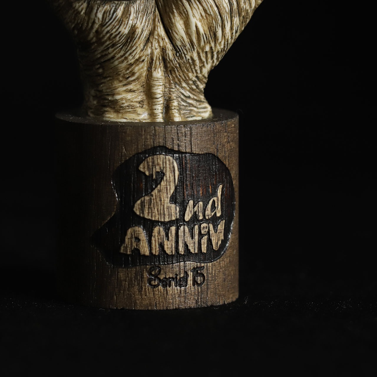 "2nd Anniv" SUPER BIG KEYHOLDER - serial.15/KHAKI