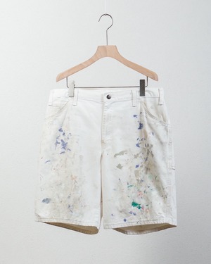 "Dickies" artistic painted cotton short trousers