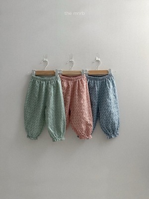 【予約】minirobe Snowflake pants