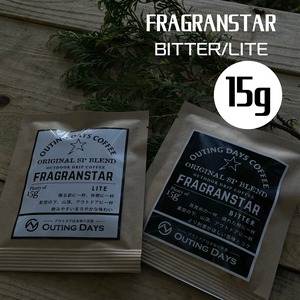 アウトドアコーヒー「 FRAGRANSTAR」DRIP 15g×3P