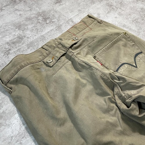 【W32 L34】 europe levi's ブラウン engineered 詳細写真11