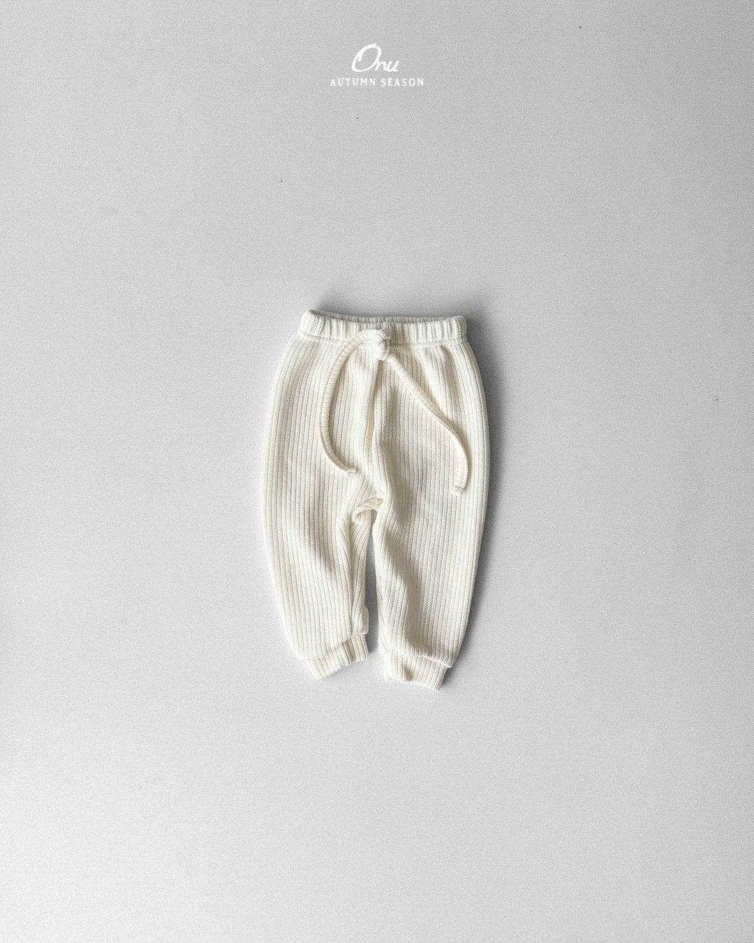 送料無料【予約】/ スリムリブパンツ  / ONU