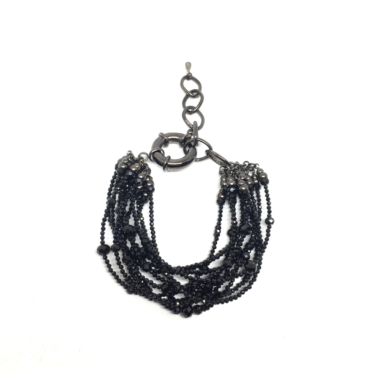 BLACK COLLECTION】gunda<ガンダ>GALAXY NERO BRACELET [ギャラクシー 