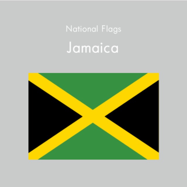 国旗ステッカー　ジャマイカ