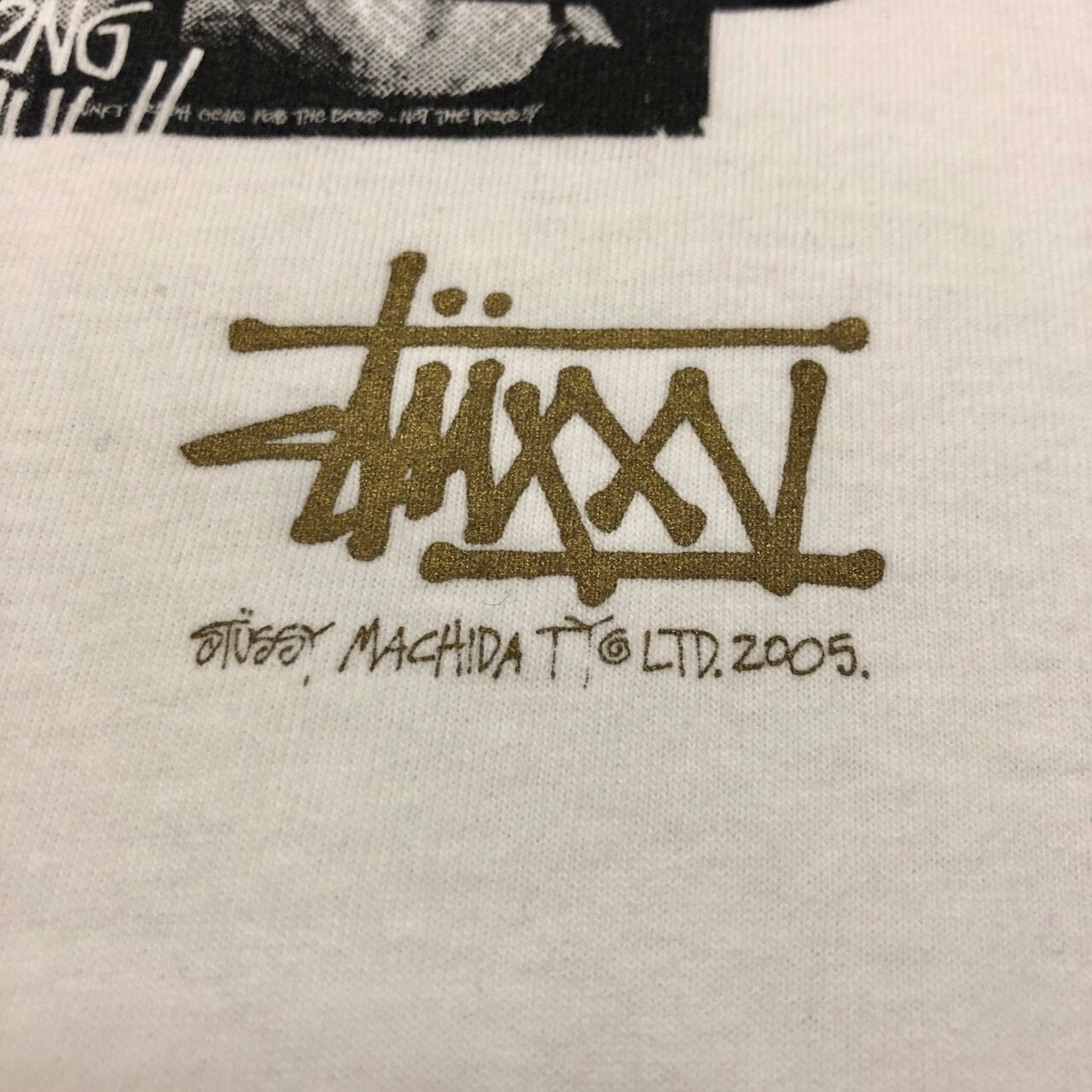 00s STUSSY/25th Anniversary 町田チャプト限定Tee/M/25周年記念/T