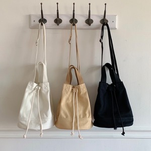 2way canvas bucket bag N20319