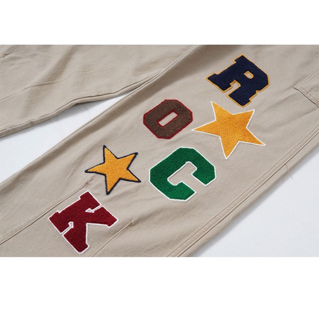 ロゴワッペンペインターオーバーオール 2col   R00125