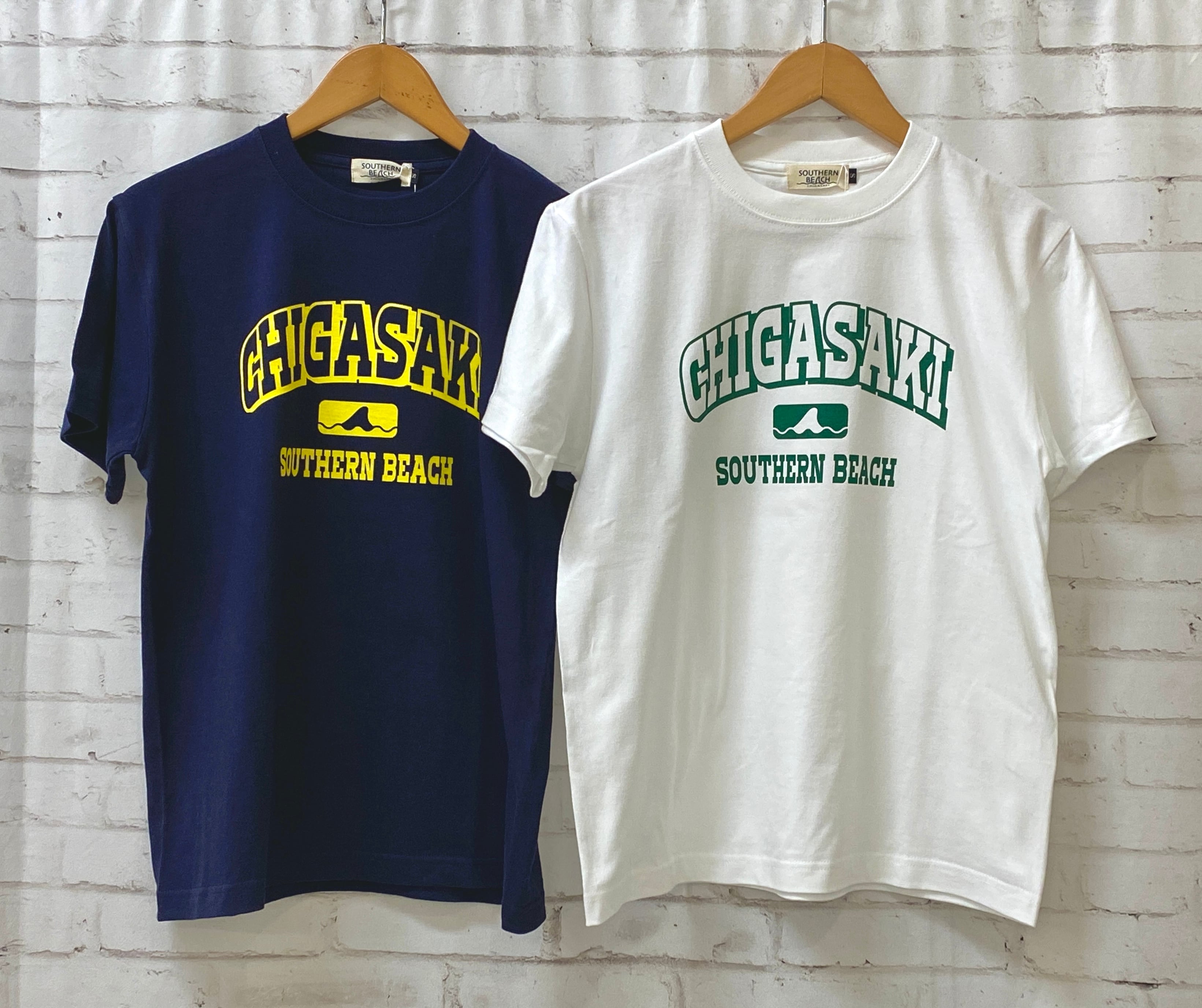 サザンビーチTシャツ2023（カレッジ・ネイビー） 茅ヶ崎市観光協会