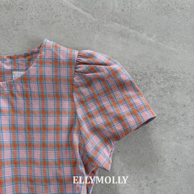 [予約][送料無料]≪ELLY MOLLY≫Mellow Check Dress 41