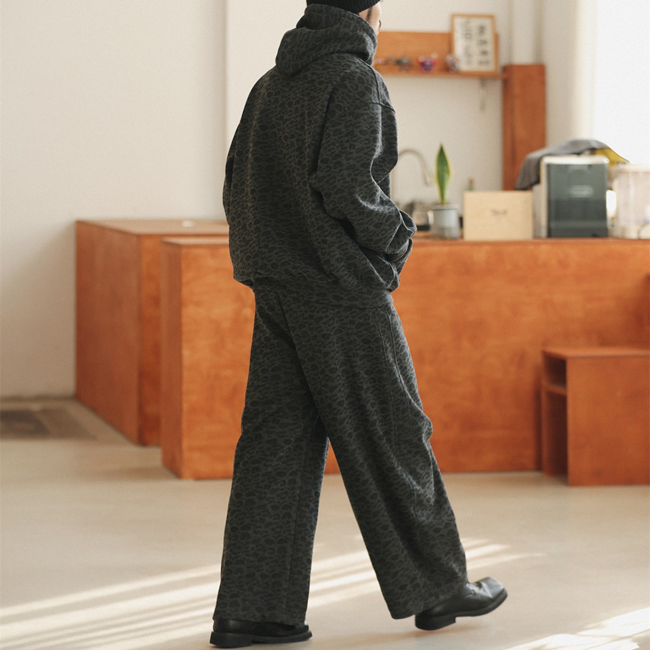 ミストレオパード・ワイドトラウザーズ N3500 - 6