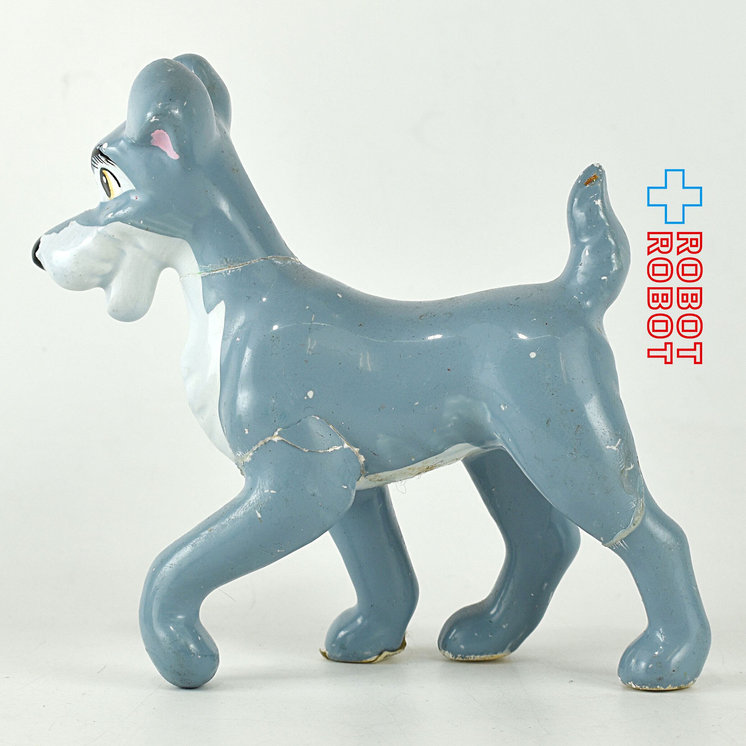 ディズニー 陶器製犬フィギュア 4体セット