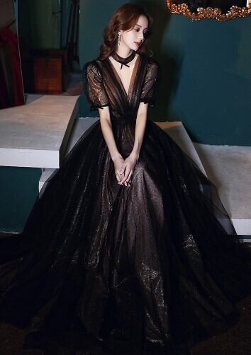 新品タグ付き HOUSE OF CB バレエコア チュールドレス 黒 Sサイズ