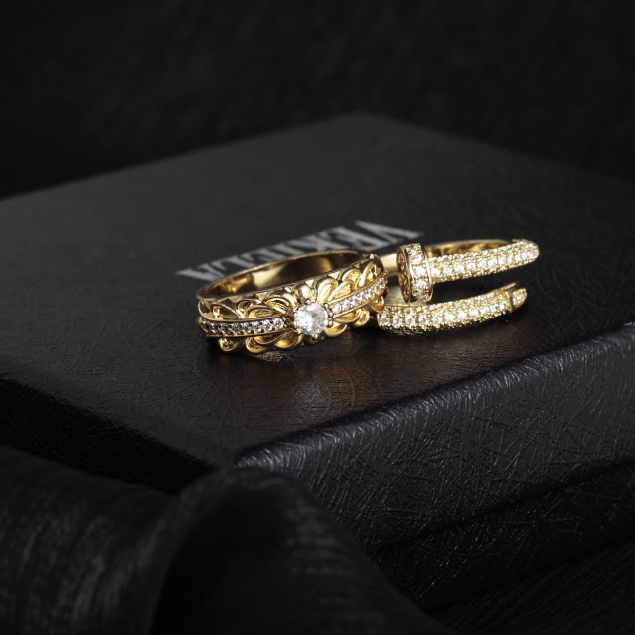 LUXURY CROSS SERIES-zirconia cross ring VR1-46 | VERIELA LUXURY CROSS SERIES-zirconia cross ring VR1-46 | VERIELA