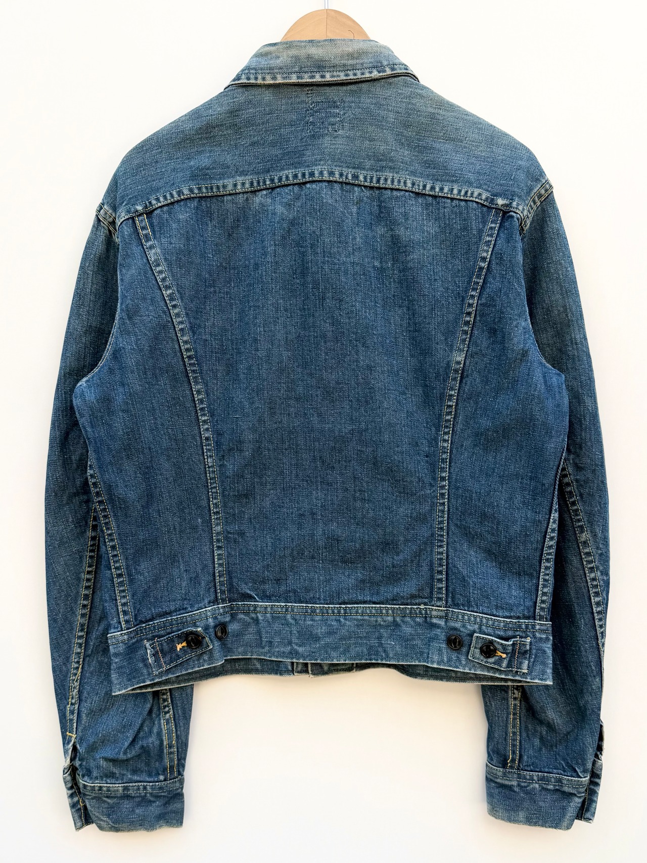 70s Lee "101-J" DENIM JACKET MADE IN USA Size 40-REGULAR