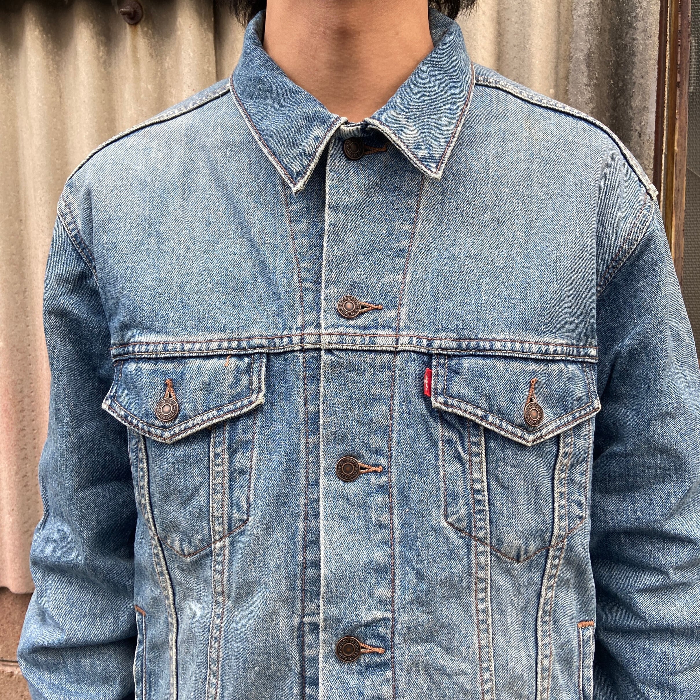 00年代 ビンテージ Levi's リーバイス 70507 デニムジャケット メンズL
