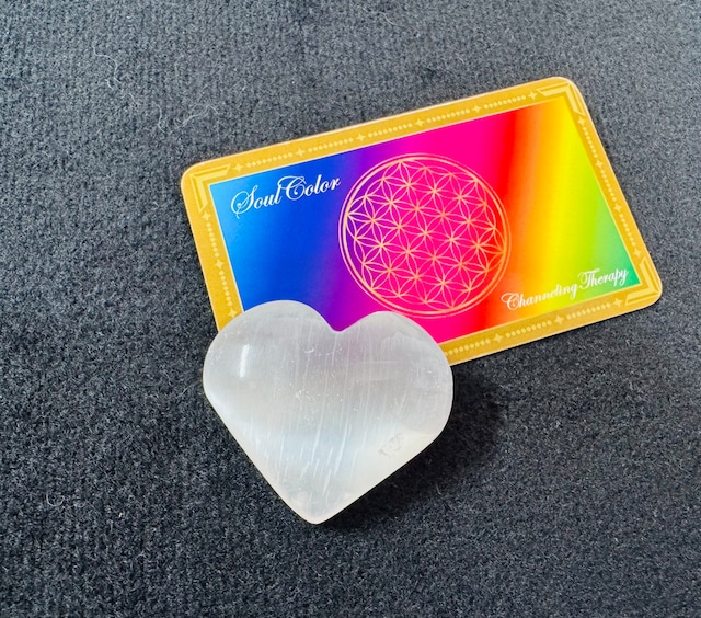 【新春お年玉特別キャンペーン✨】セレナイト（ハートS) & 紅白飛翔ヒーリング❤️