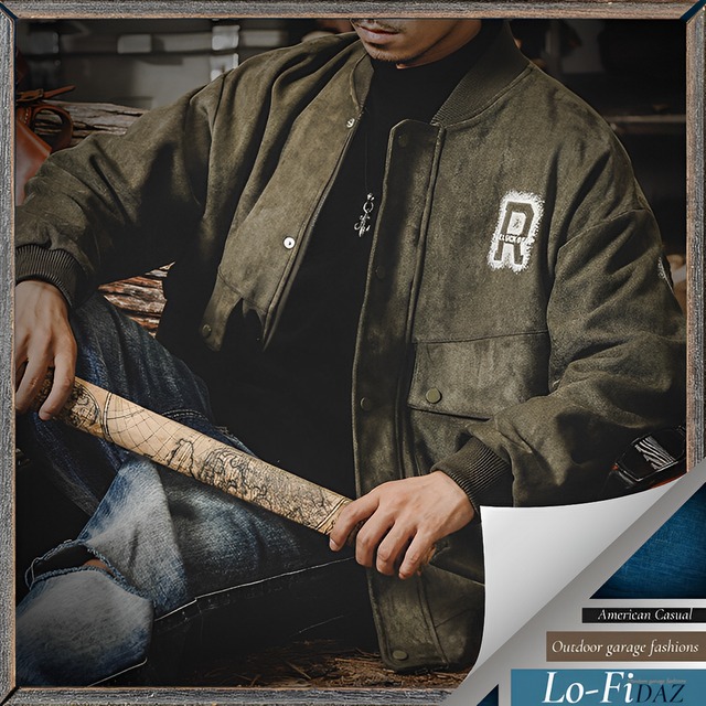 アメリカンスタイル レトロヘビースタジャン 30063