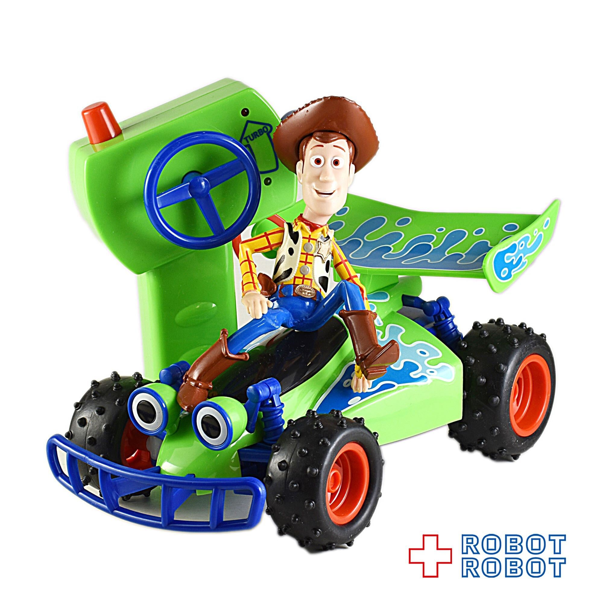 トイ・ストーリー4 RC ラジコン with ウッディ 開封中古不可動