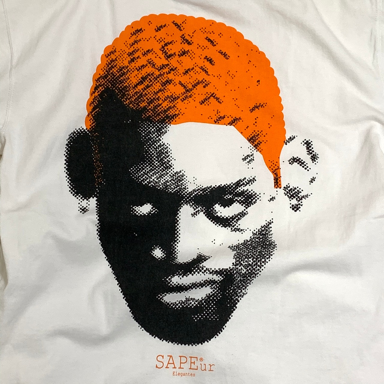 used美品【SAPEur】デニスロッドマンTee XL | eggplant86