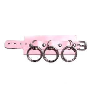 【SHOP BIOHAZARD】Demonia cuffs pink