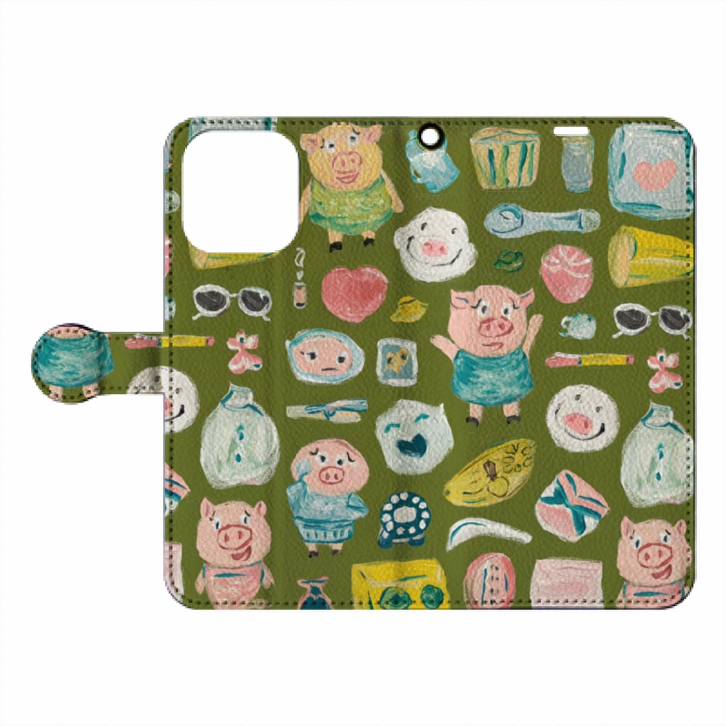 Yonhikino kobuta pocketbook iPhone case A3009