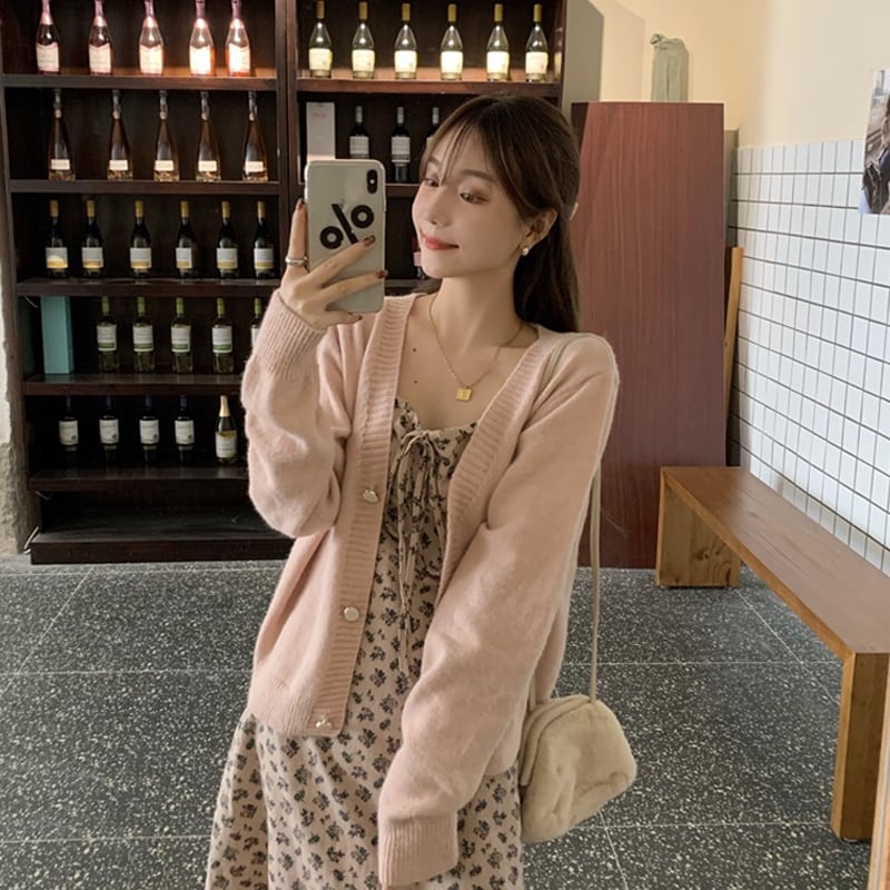 スカート スプリングAラインドレス 春物 試着室8938512046