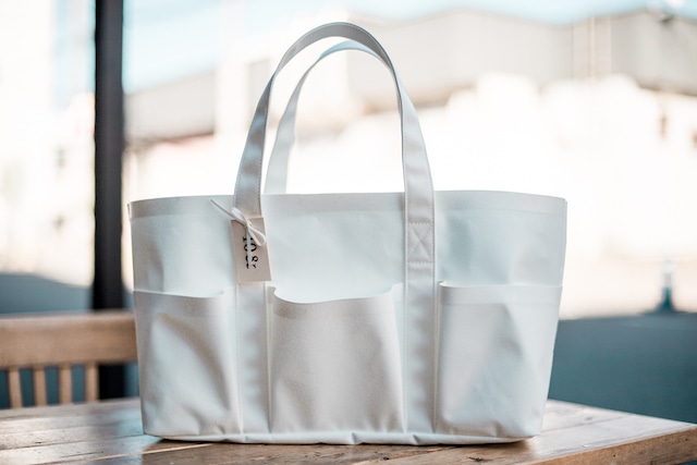 10& White GARDEN BAG　ガーデンバック　M