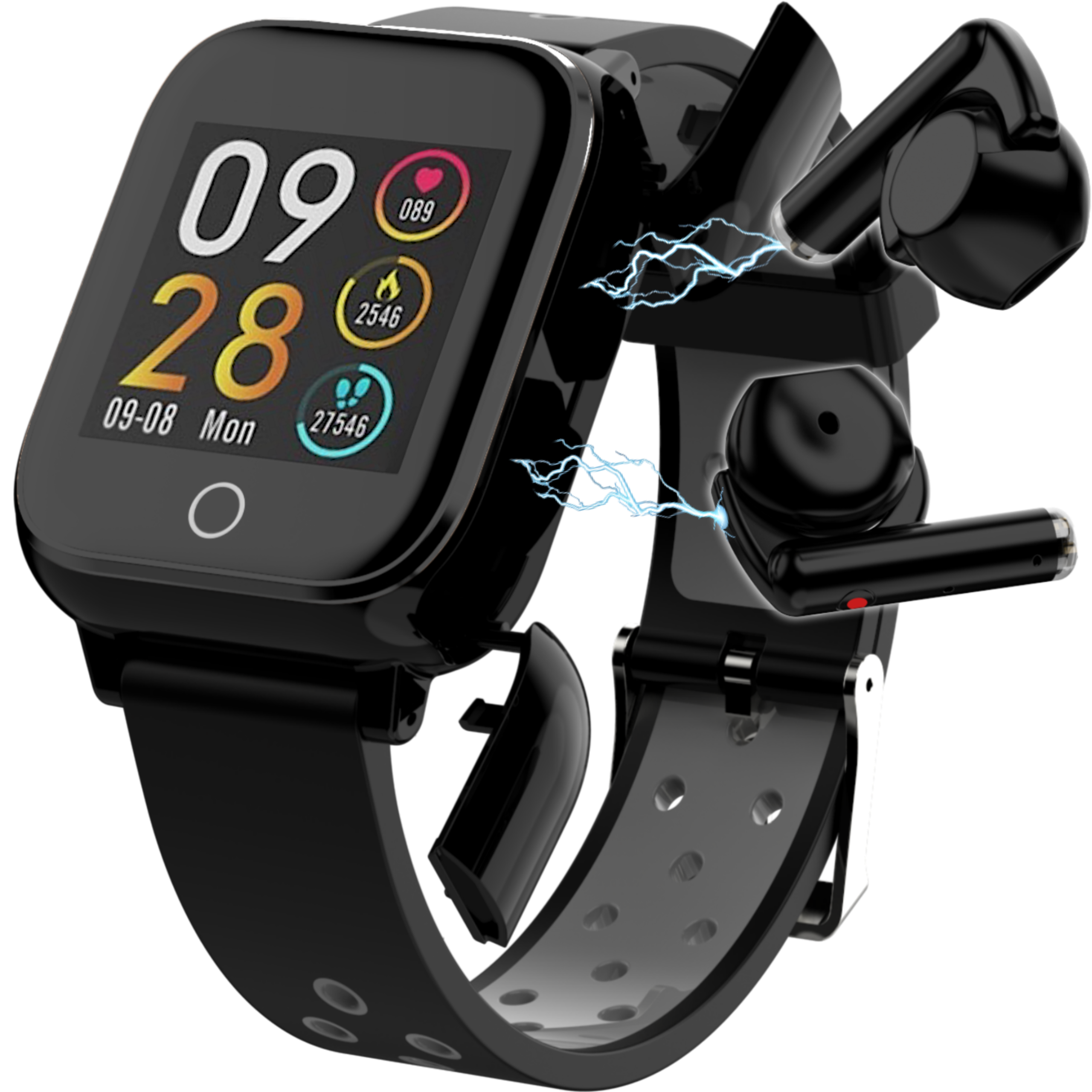 スマートウォッチ Mp3音楽 Siri 両耳イヤホン Bluetooth5 0 長時間バッテリー 血圧 活動量計1 3インチ 生活防水 歩数計 心拍計 睡眠 酸素 Iphone Android 通話 日本語表示 Line 自動ペアリング 音楽コントロール リモートカメラ スマートブレスレット 日本語取扱説明書