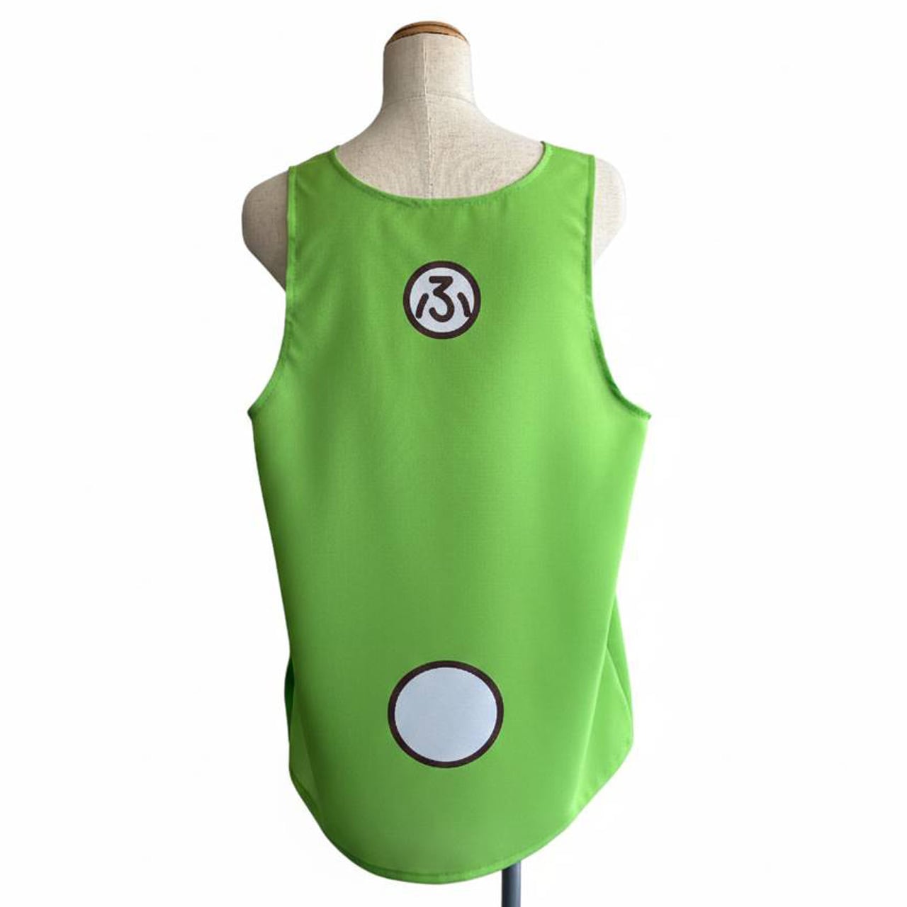 ふっかちゃんエプロン / ノーマル:黄緑 | ふっかちゃんグッズ通販/深谷