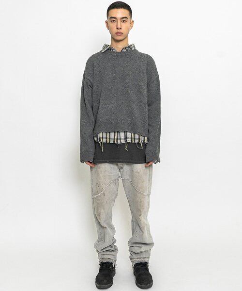 ☆RIIZE ソヒ 着用！！【SUNDAY FRUIT MARKET】FARM WORKER SWEATER