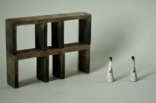 (020)wood figure-mini & construction 箱入 04