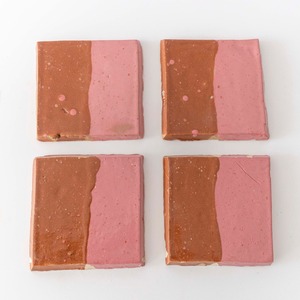 SOFi MODi / ART Tile "2tone pink×brown "