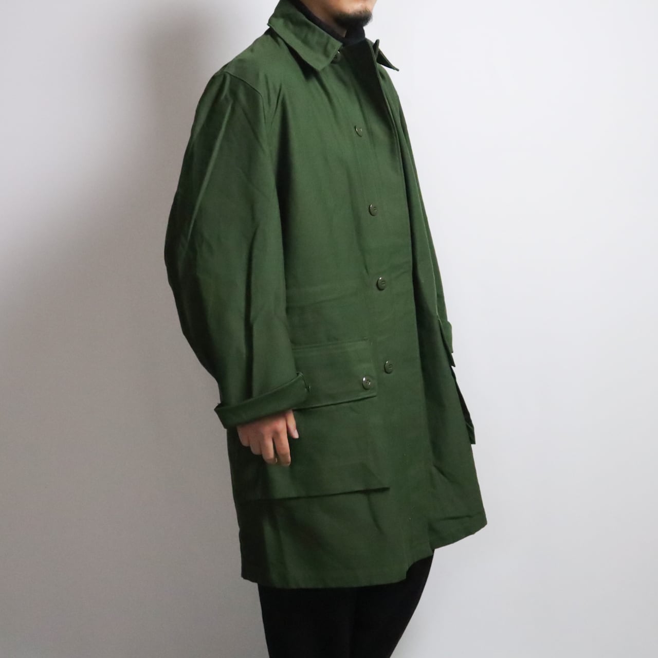 DEAD STOCK】SWEDISH ARMY M-59 FIELD COAT C148 スウェーデン軍 M59