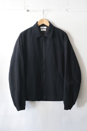 FUJITO Zip Up Blouson Dark Navy,Charcoal