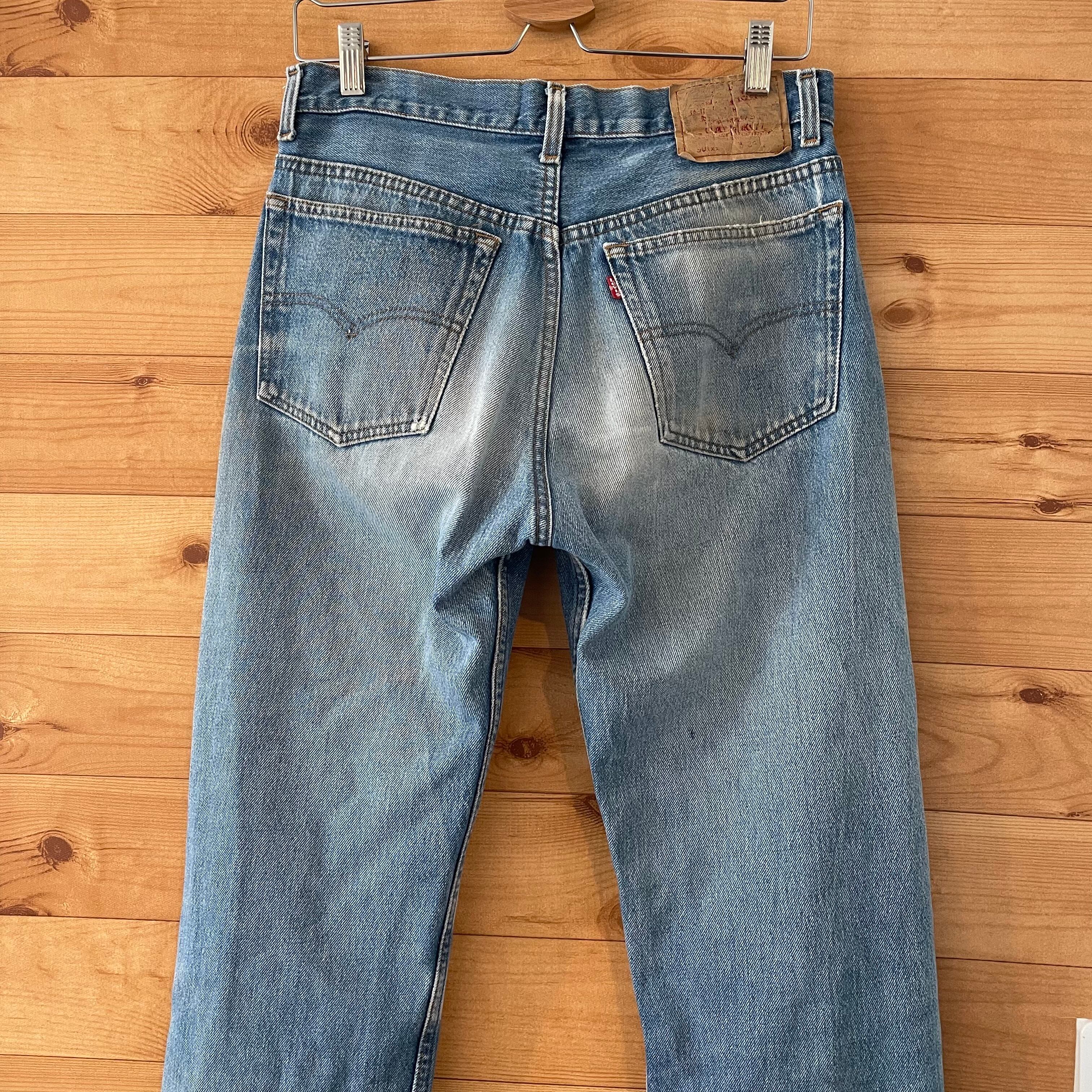 濃紺 98年製 LEVIS Levi's 501XX W32 バレンシア 工場