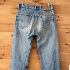 　【LEVI'S】501xx USA製 90s W32 ボタン裏555 バレンシア工場