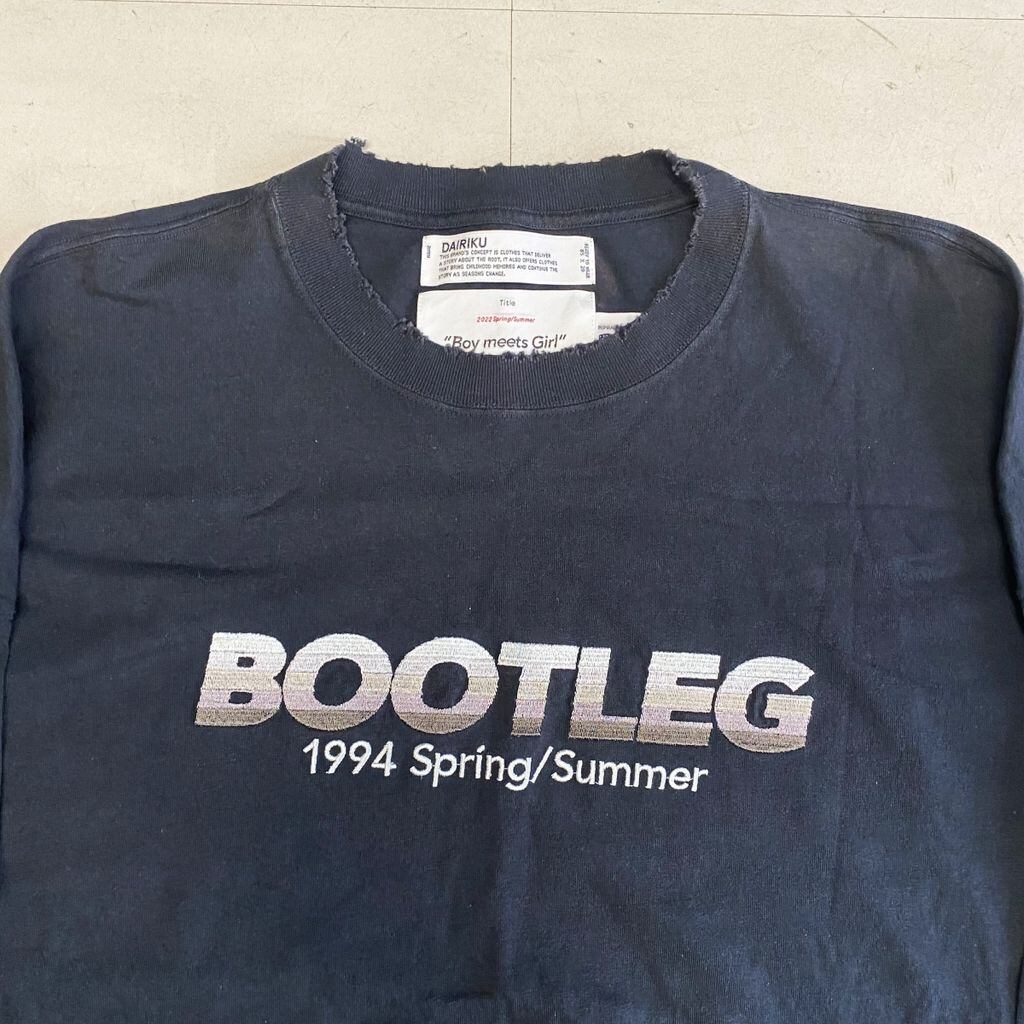 DAIRIKU ダイリク 22SS BOOTLEG Embroidery Tee 長袖Tシャツ 22SS C-9 