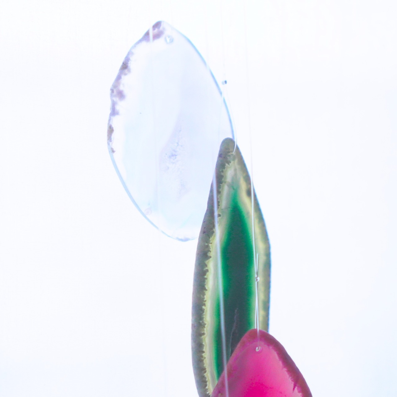 Spring Garden 03 - アゲートヒーリングチャイム / Agate Sun Catcher Wind Chime 491