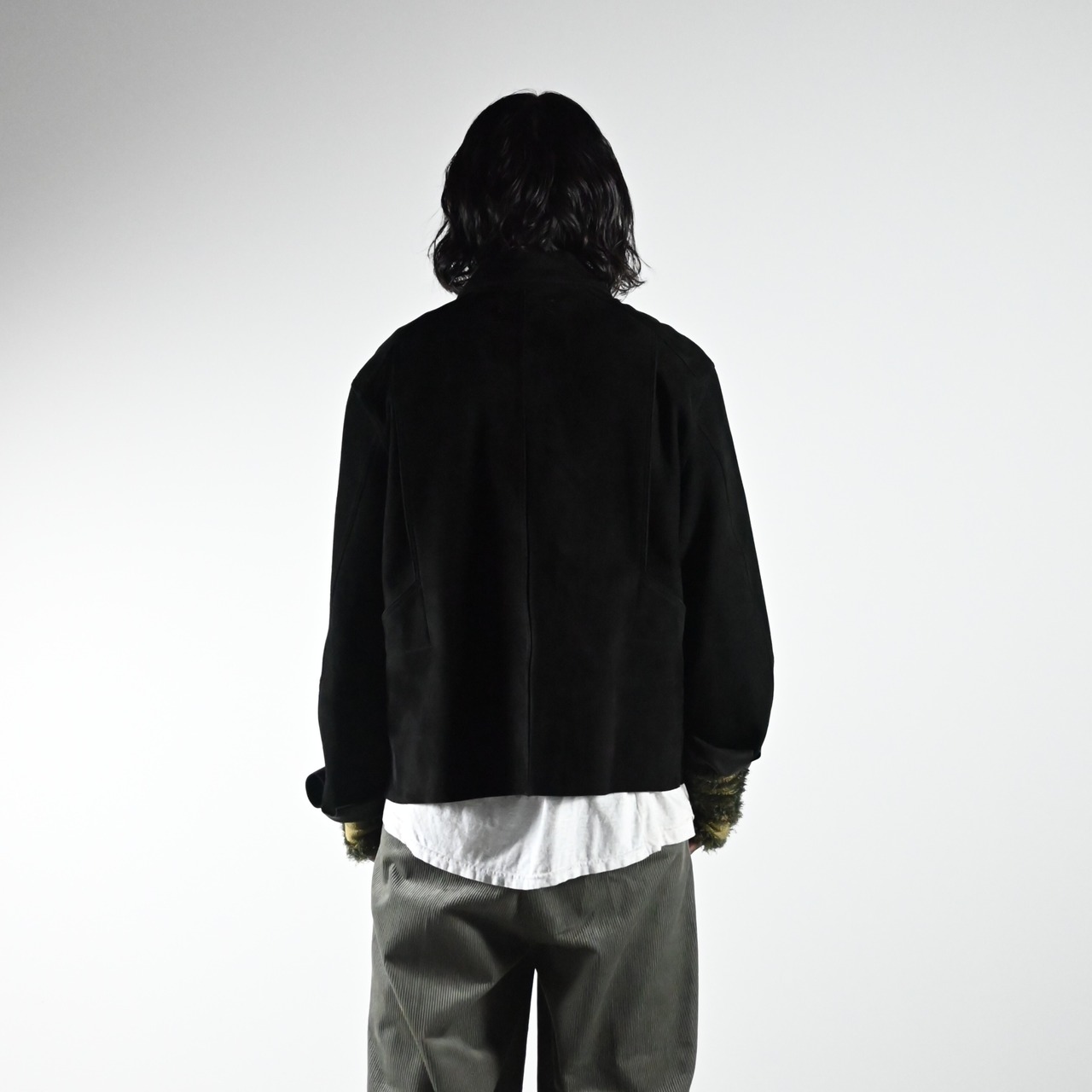 Leh / Photographer Jacketにbarbell object / leather jktコーディネート