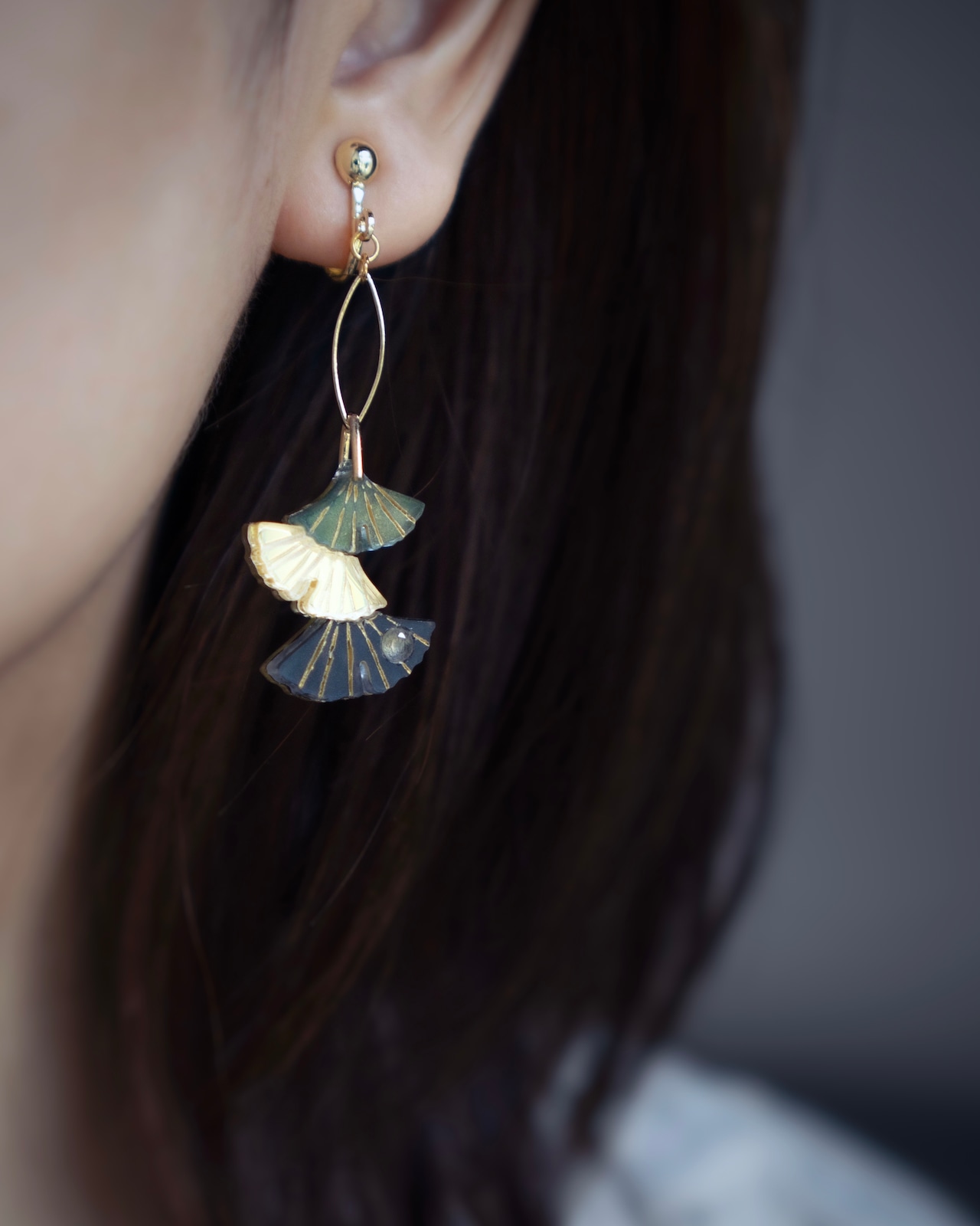 銀杏の移ろい◆green×gold