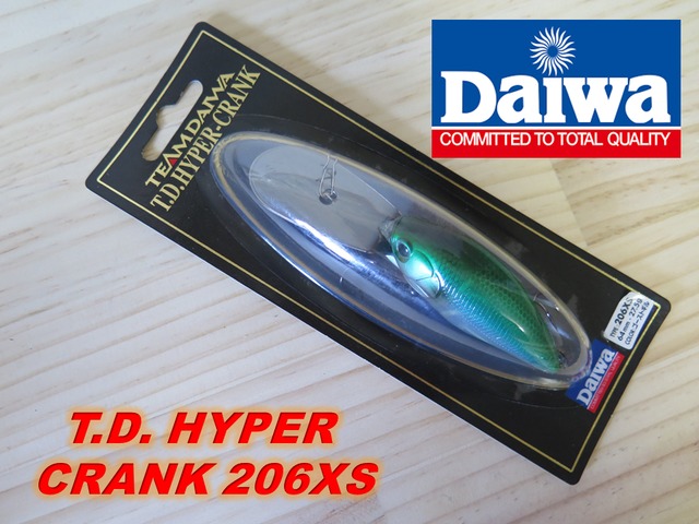 TEAM DAIWA T.D. HYPER CRANK 206XS　ゴーストギル　F-L67-02