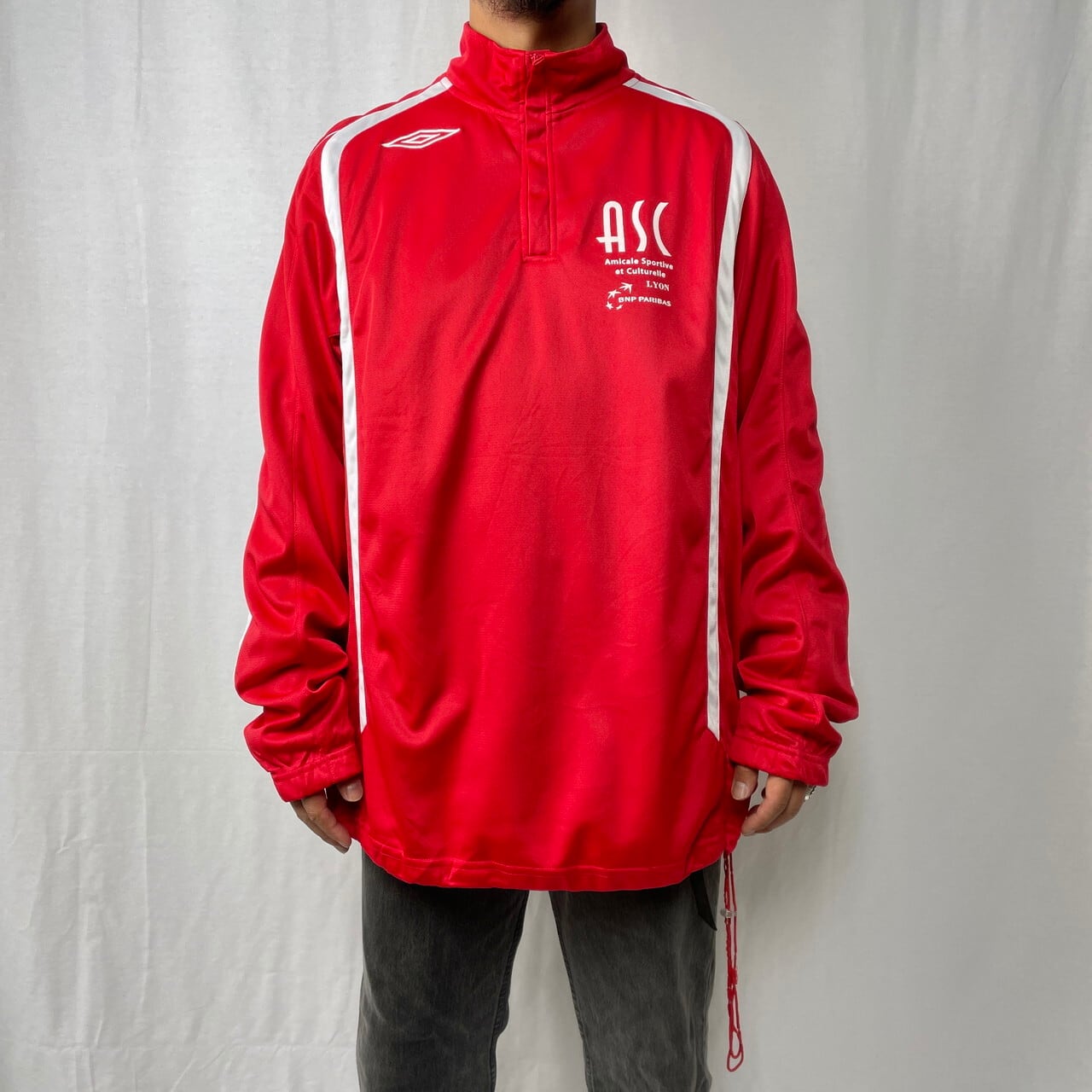 00年代 umbro アンブロ ユニフォーム ゲームシャツ メンズ2XL 古着 00s 