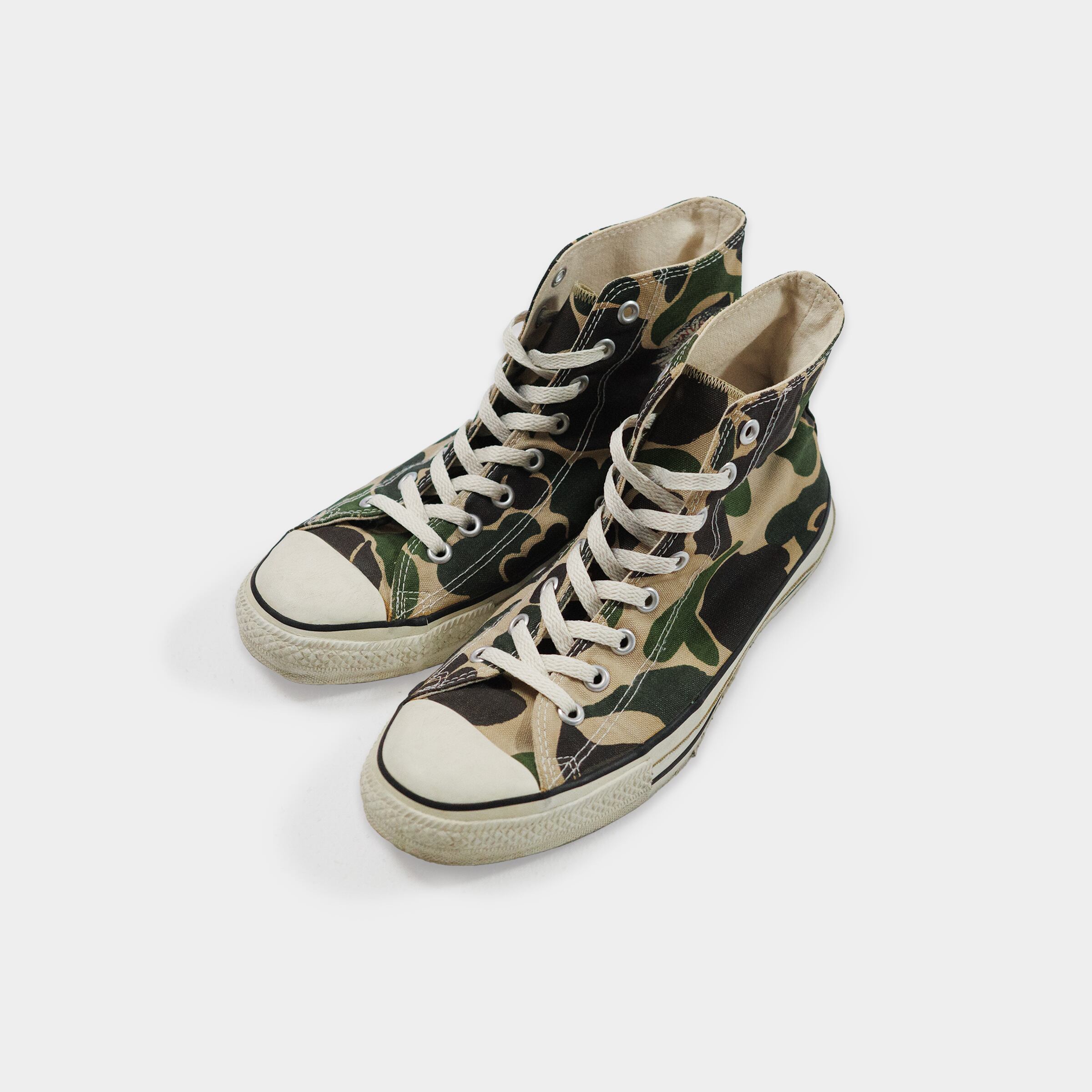 80s Converse All Star Hi 83 Camo | Fashion House