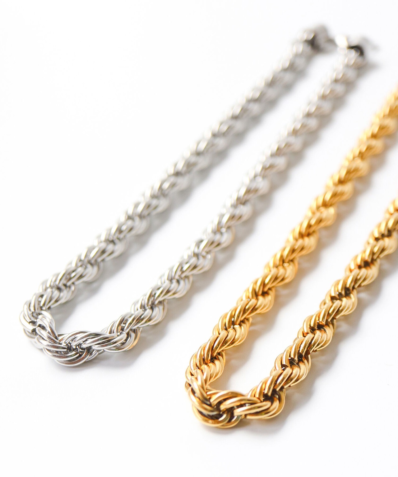 ツイストチェーンネックレス/022058