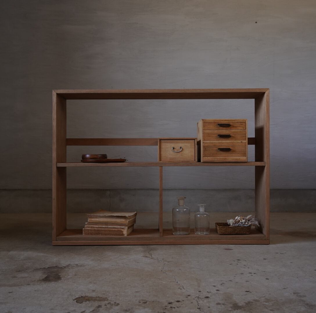 2段のオープンラック