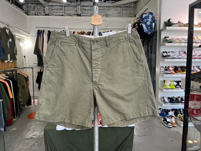 STANDARD CALIFORNIA SD HERRINGBONE SHORT OLIVE 34 30162