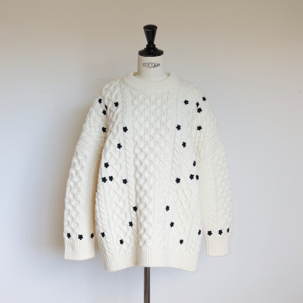 GPG-538 Floral Cable Knit | gypsohila